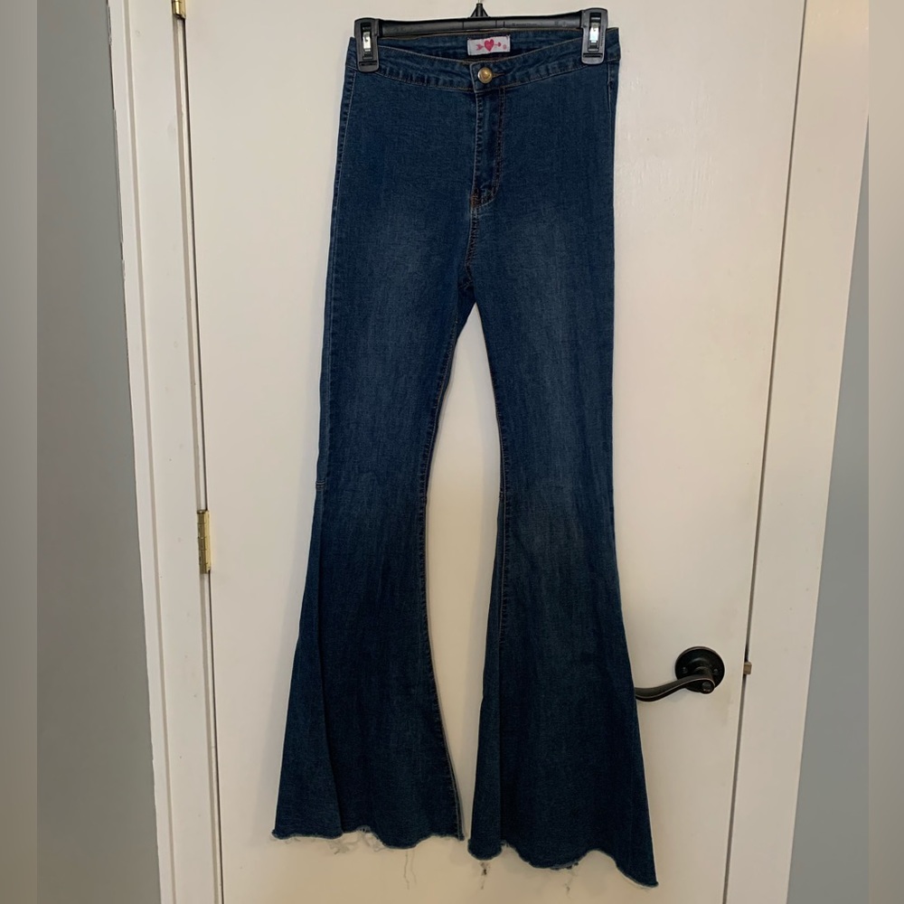 Women’s Buddy Love High Waisted Bell Bottom Flare Jeans Size 25